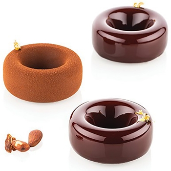 MOULE SILIKOMART PROFESSIONNEL 6 SAVARINS OBLIO